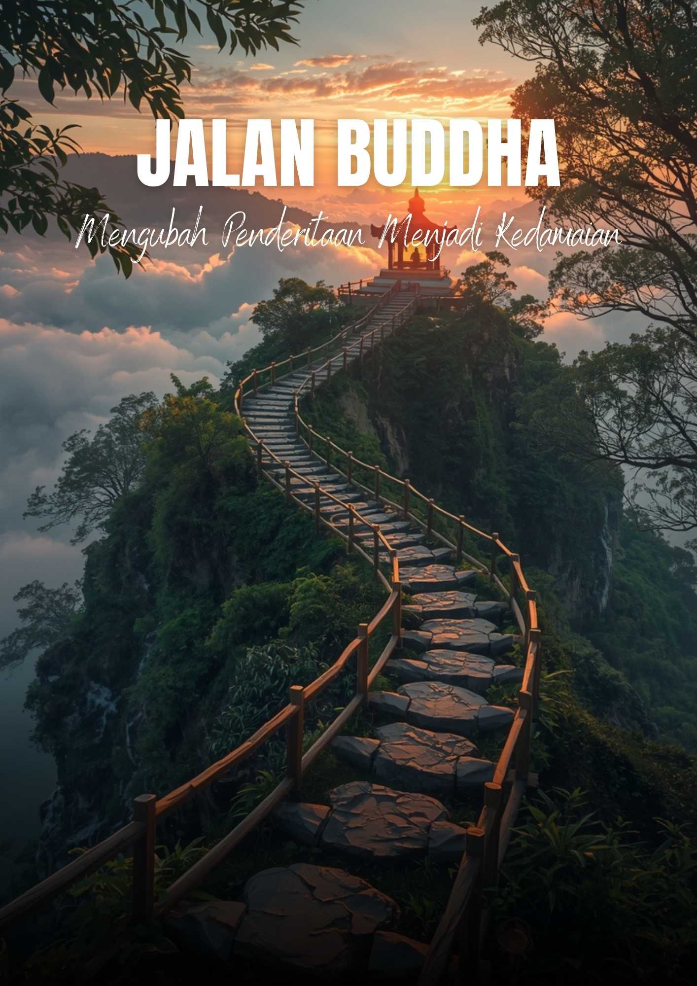 cover ebook sbc jalan buddha mengubah penderitaan menjadi kedamaian